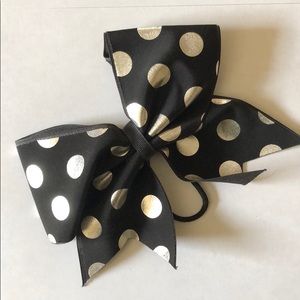 🎀 Bow - Black/Silver